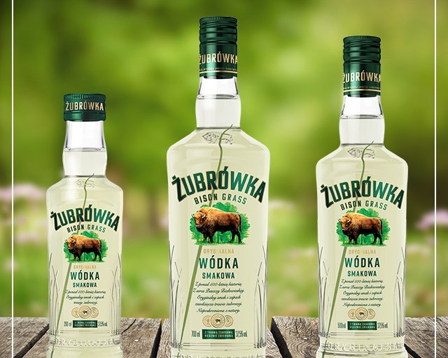 Vodka Zubrowka : l'herbe de bison